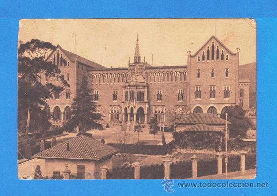 Postales: San Gervasio - Colegio Jesus y Maria, Fachada Principal - Editada por Rieusset S.A. - Escrita