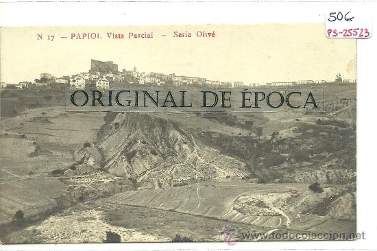 Postkarten: (PS-25523)POSTAL FOTOGRAFICA DE PAPIOL-VISTA PARCIAL