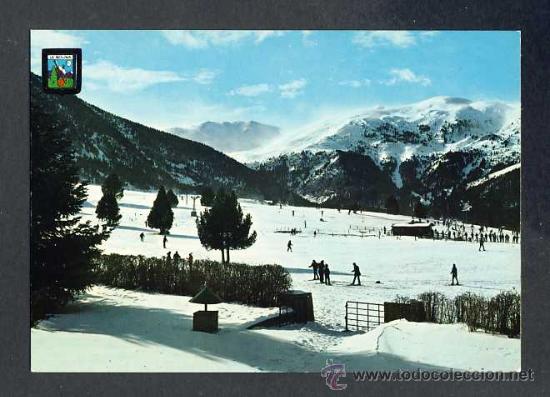 Postales: Postal de LA MOLINA: Pista llarga. Esqui (Escudo de Oro num.3336)