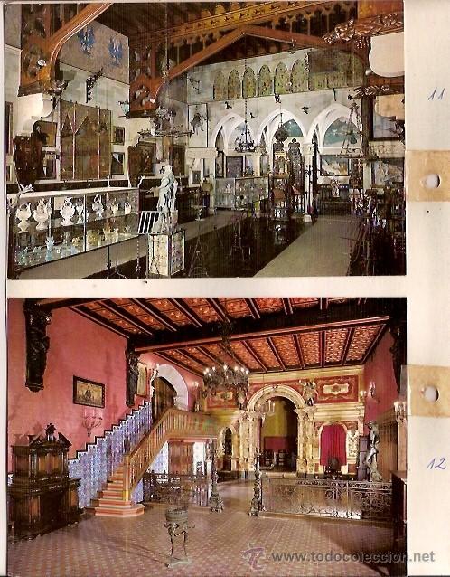 Postales: 4 POSTALES SITGES CAU FERRAT - Foto 2