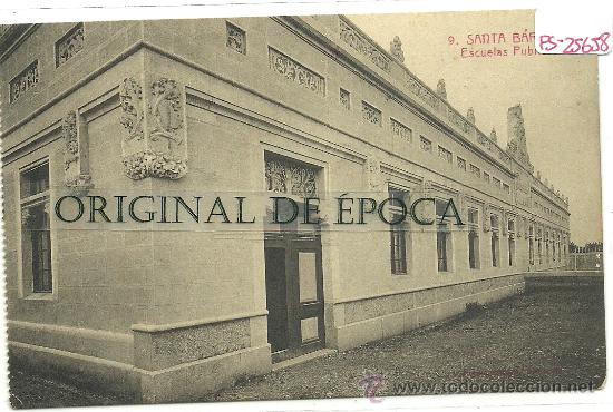 Postkarten: (PS-25658)POSTAL DE SANTA BARBARA(TARRAGONA)-ESCUELAS PUBLICAS