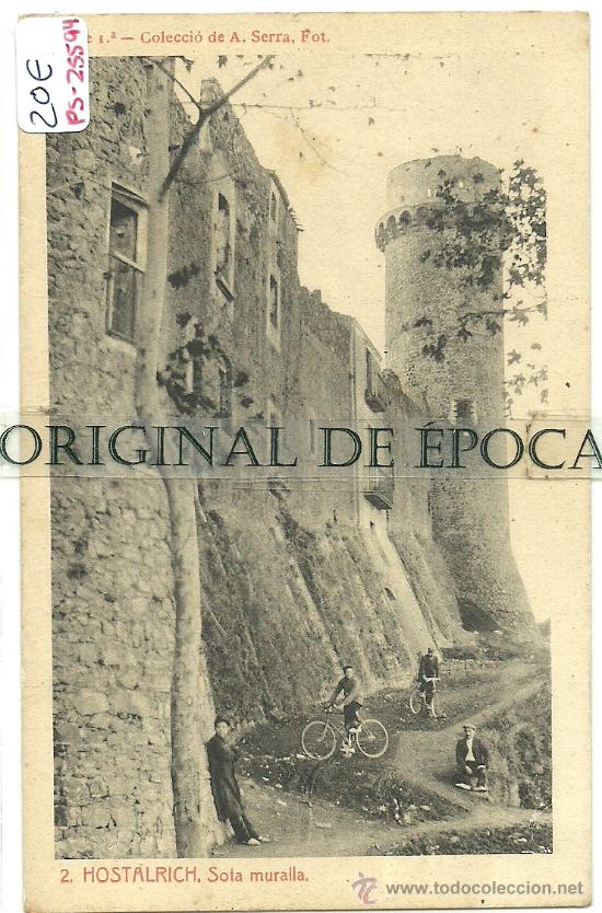 Postkarten: (PS-25594)POSTAL DE HOSTALRICH-SOTA MURALLA