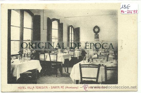 Postkarten: (PS-25588)POSTAL DE SANTA FE(MONTSENY)-HOTEL VILLA TERESITA