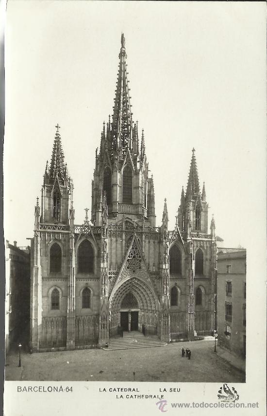 Postales: BARCELONA CATEDRALSIN ESCRIBIR - Foto 1