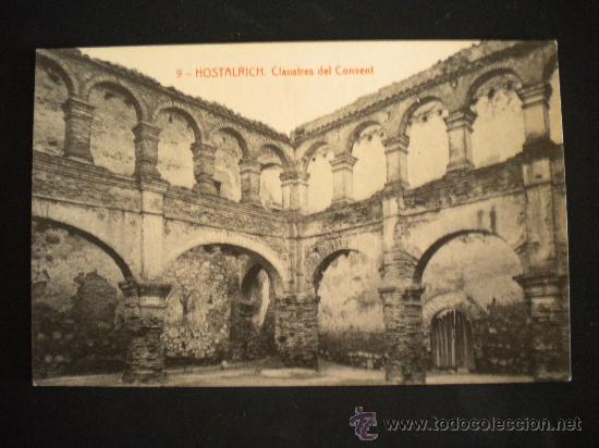 POSTAL DE HOSTALRICH.CLAUSTRES DEL CONVENT.