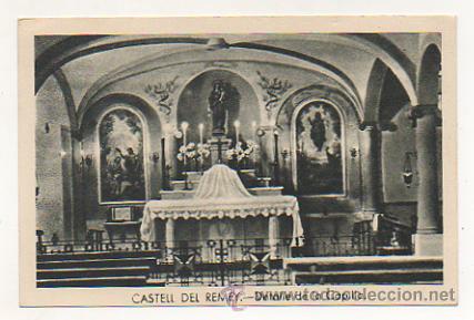Postcards: CASTELL DEL REMEY. DETALLE DE LA CAPILLA.