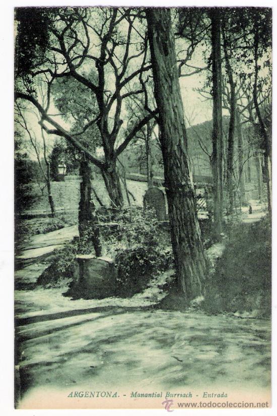 Postales: ARGENTONA  -  MANATIAL BURRIACH - ENTRADA - Foto 1