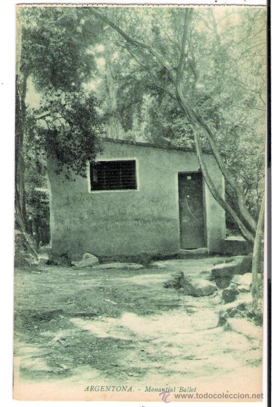 Postales: ARGENTONA  -  MANANTIAL BALLOT - Foto 1