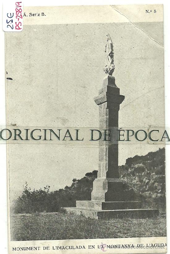 Postkarten: (PS-25819)POSTAL DE TORA(LLEIDA)-MONUMENT DE L&acute;INMACULADA EN LA MONTANYA DE L&acute;AGUDA