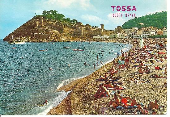 Postales: 1 Postal de Tossa Costa Brava A&ntilde;os 70 Aprox. - Foto 1