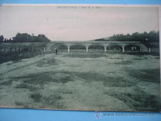 Postales: Argentona. Pont de la Riera. Postal sin circular. - Foto 1