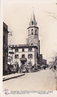 Cartoline: POSTAL FOTOGRAFICA MONTCADA REIXACH PLA&Ccedil;A MERCAT