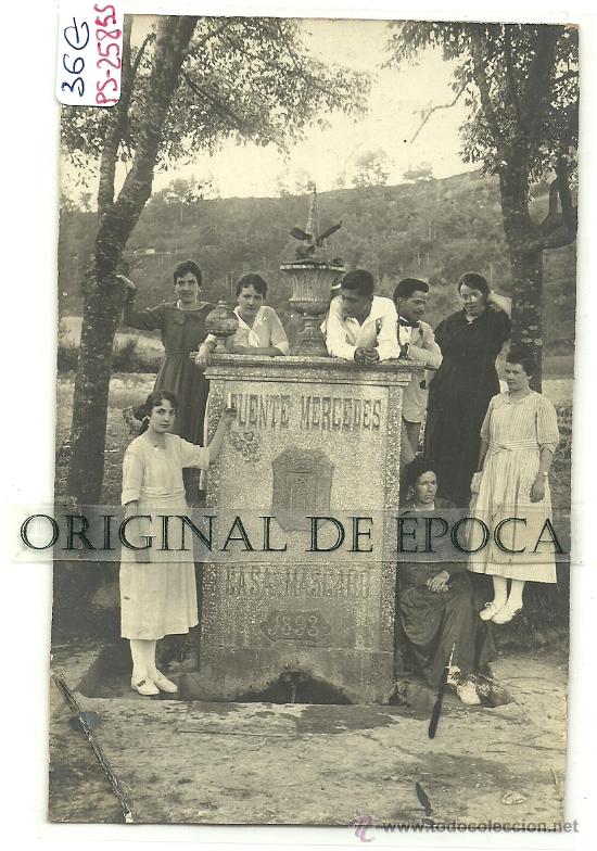 Postkarten: (PS-25855)POSTAL FOTOGRAFICA DE CANET DE MAR???-FUENTE MERCEDES.CASA MASCARO