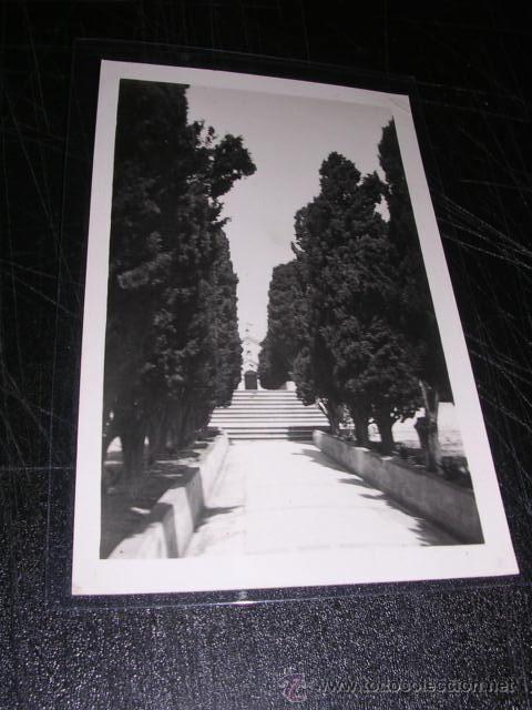 Postkarten: ARENYS DE MAR PASE CENTRAL DEL CEMENTERIO (SINERA) POST. FOTOGRAFICA JOAQUIN CASTELLS FOTGR. 14X9 CM