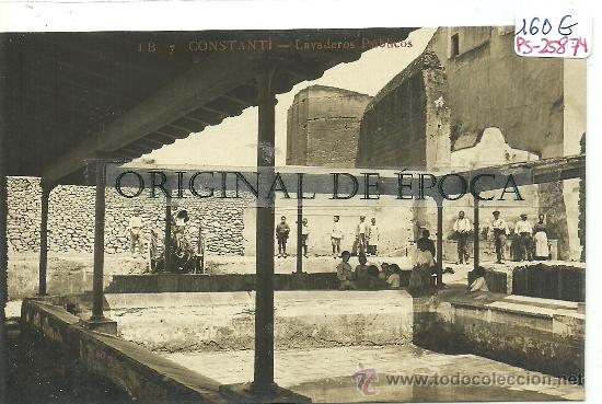Postkarten: (PS-25874)POSTAL FOTOGRAFICA DE CONSTANTI(TARRAGONA)-LAVADEROS PUBLICOS
