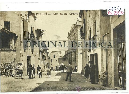 Postkarten: (PS-25870)POSTAL FOTOGRAFICA DE CONSTANTI(TARRAGONA)-CALLE DE LAS CRUCES