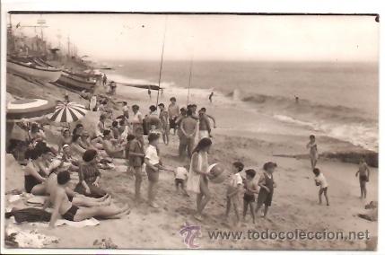 Postkarten: POSTAL EL MASNOU LA PLAYA