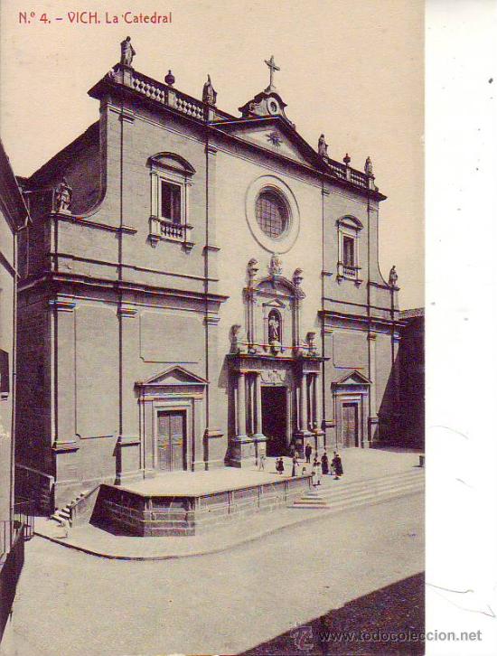 Postales: 4 vich - la catedral - Foto 1