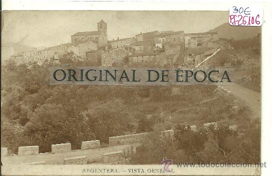 Postcards: (PS-26106)POSTAL FOTOGRAFICA DE ARGENTERA-VISTA GENERAL
