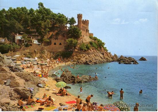 Postales: N&ordm; 9547 LLORET DE MAR GERONA CASTILLO - Foto 1
