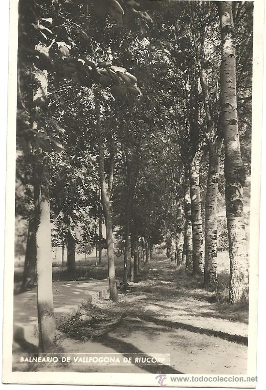 Cartoline: BALNEARIO DE VALLFOGONA DE RIUCORP, FOTOGRAFICA