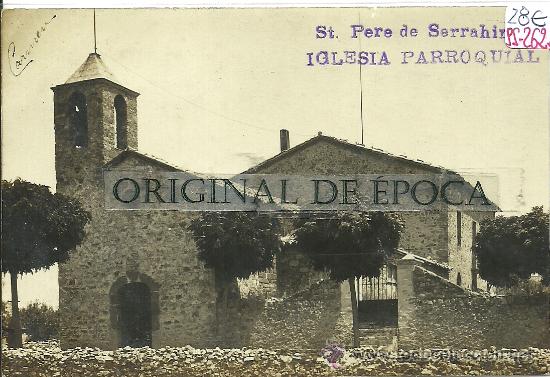 Postcards: (PS-26226)POSTAL FOTOGRAFICA DE SALLENT-ST.PERE DE SERRAHIMA.IGLESIA PARROQUIAL