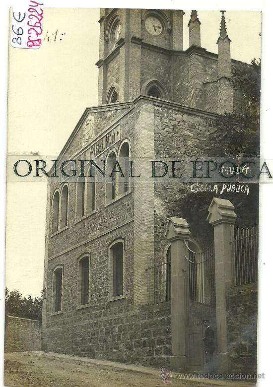 Postcards: (PS-26224)POSTAL FOTOGRAFICA DE SALLENT-ESCUELA PUBLICA