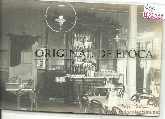 Postcards: (PS-26222)POSTAL FOTOGRAFICA DE SALLENT-CAFE CALAU