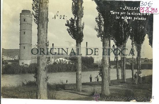 Postkarten: (PS-26200)POSTAL FOTOGRAFICA DE SALLENT-TORRE PER LA ELEVACIO DE LES AIGUES POTABLES