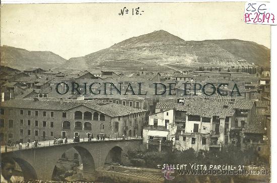 Postcards: (PS-26197)POSTAL FOTOGRAFICA DE SALLENT-VISTA PARCIAL