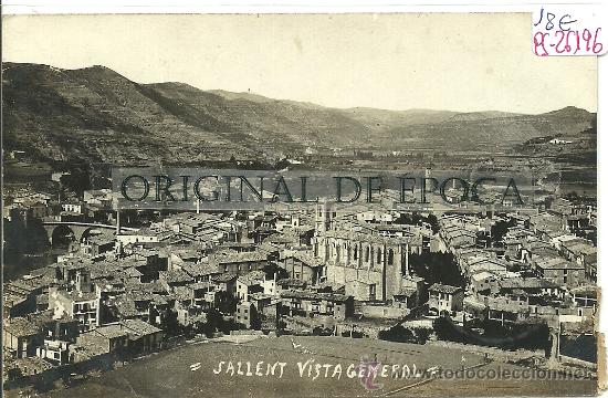 Postcards: (PS-26196)POSTAL FOTOGRAFICA DE SALLENT-VISTA GENERAL