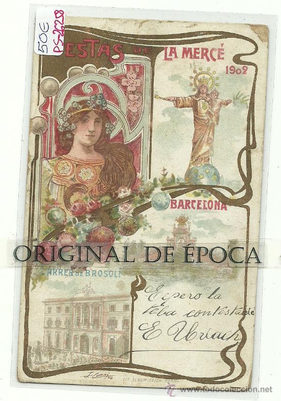 Postkarten: (PS-26258)POSTAL DE BARCELONA-FESTAS DE LA MERCE 1902