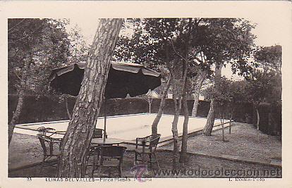 Cartoline: POSTAL LLINAS DEL VALLES FINCA PLANAS PISCINA