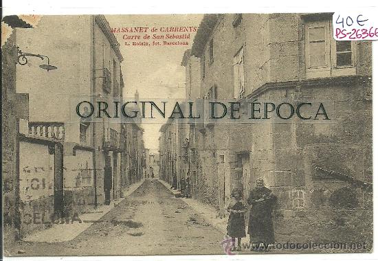 Postkarten: (PS-26366)POSTAL DE MASSANET DE CABRENYS-CARRE DE SAN SEBASTIA