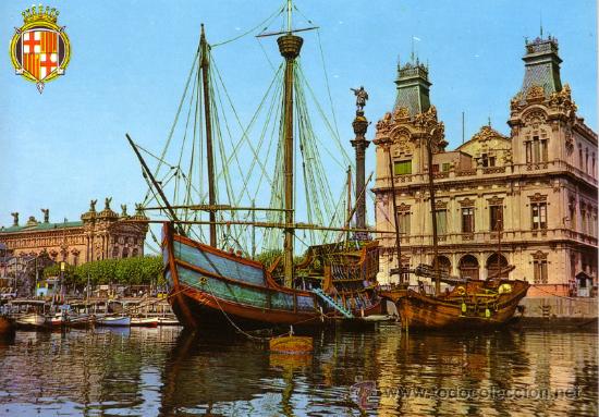 Postales: N&ordm; 10451 BARCELONA BARCOS - Foto 1