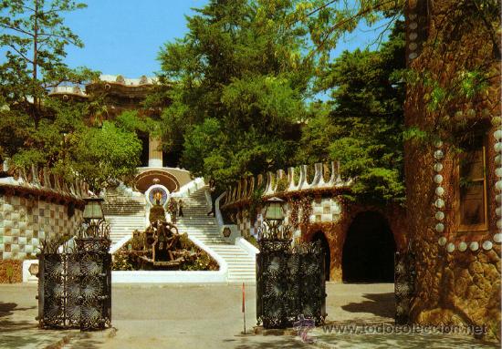 Postales: N&ordm; 10424 BARCELONA PARQUE GUELL - Foto 1
