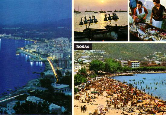 Postales: N&ordm; 10447 ROSAS GERONA - Foto 1