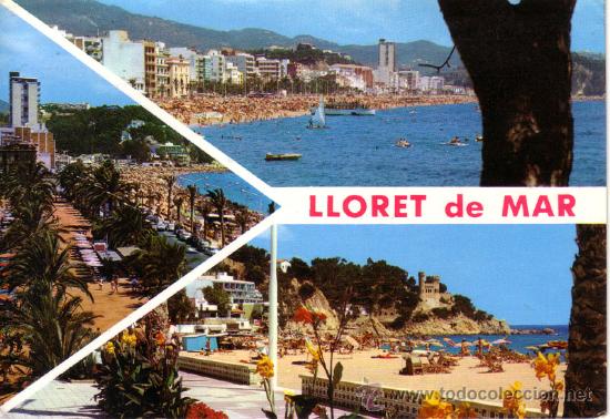 Postales: N&ordm; 10100 LLORET DE MAR GERONA - Foto 1