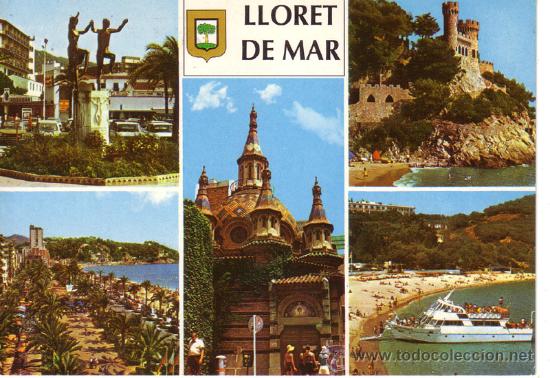 Postales: N&ordm; 10066 LLORET DE MAR GERONA - Foto 1