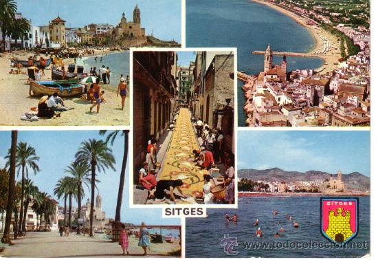 Postales: N&ordm; 10044 SITGES BARCELONA - Foto 1