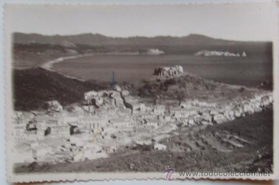 Postales: BAGUR Vista general con la playa de Pals - Foto 1