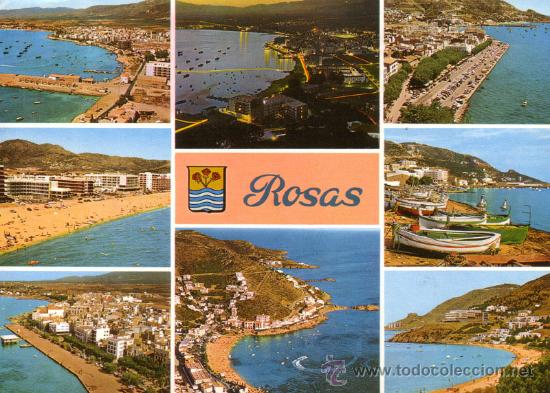 Postales: N&ordm; 11044 ROSAS GERONA - Foto 1