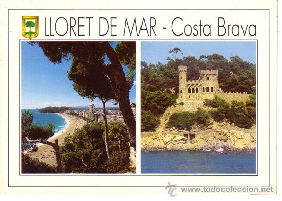 Postales: N&ordm; 10778 LLORET DE MAR GIRONA CASTILLO - Foto 1