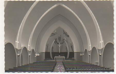 Postales: ALTO RIBAGORZANA. PONT DE SUERT. INTERIOR DE LA IGLESIA PARROQUIAL.