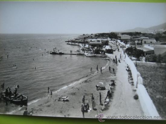 Postales: San Carlos de la Rapita. N&ordm; 108. Playa del Restaurante Miami. Foto Daufi. Postal sin circular