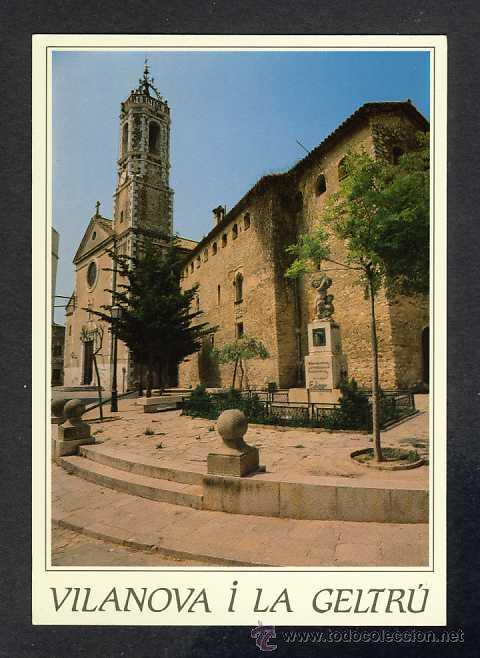 Postales: Postal de VILANOVA I LA GELTRU: Castell de la Geltr&uacute; (Ed.Campa&ntilde;&agrave; B 5445)