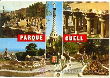 Postales: 7-esp1191. Postal Barcelona. Parque Guell - Foto 1