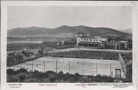 Postales: SITGES (BARCELONA).- CAMPOS DEPORTIVOS - Foto 1