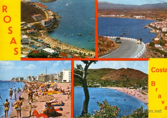 Postales: N&ordm; 10284 ROSAS GERONA - Foto 1