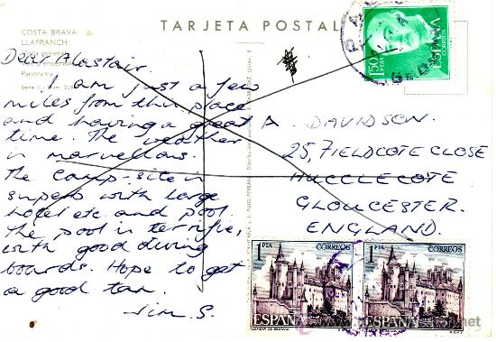Postales: reverso - Foto 2